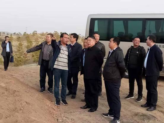 卢瑞卿局长一行到张家口市桥东区大仓盖镇殷家庄超贫磁铁矿等5处矿山